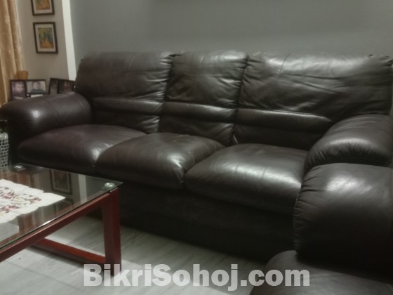 Leather Sofa set